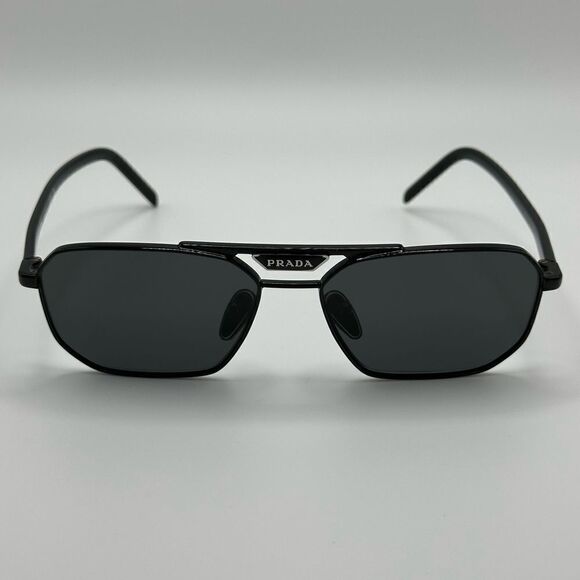 PRADA Sunglasses PR58YS 1AB5S0 Black/Dark Grey Unisex NEW main image 7